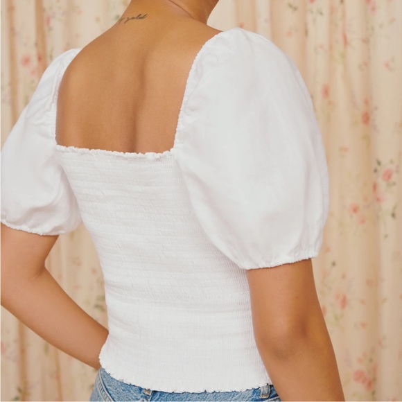 Reformation Rome Linen Top - Picture 4 of 7